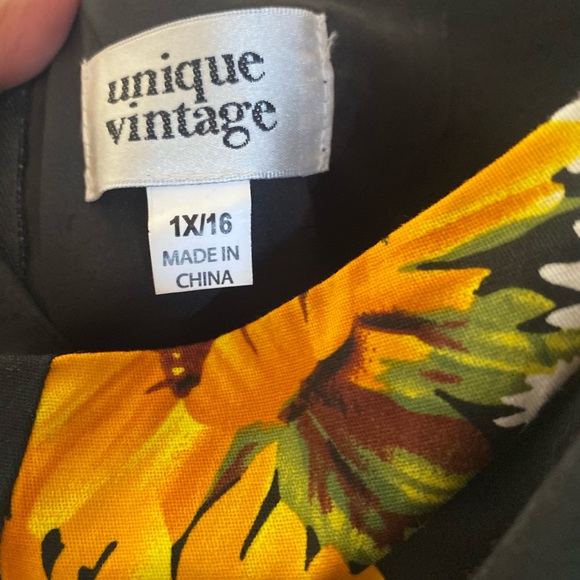 Unique Vintage halter swing dress - Picture 2 of 3